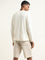 ETA Off-White Self-Patterned Slim Fit T-Shirt