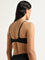 Wunderlove Black Striped Non-Padded Bra