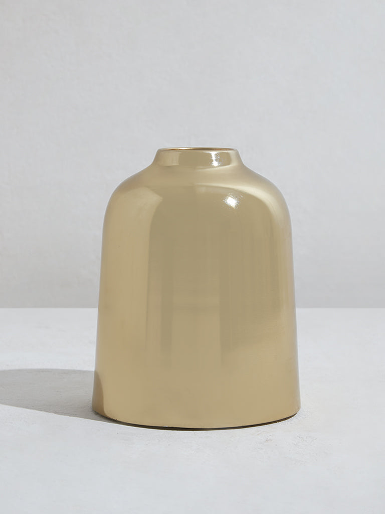 Westside Home Gold Metal Vase