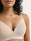 Wunderlove Beige Ribbed Textured Padded Bra