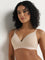 Wunderlove Beige Ribbed Textured Padded Bra