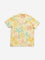 HOP Kids Yellow Tropical Design Shirt