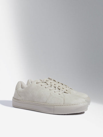 SOLEPLAY Beige Platform Sneakers