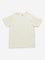 Y&F Kids Off-White Knit-Textured T-Shirt