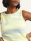 Studiofit Yellow Ribbed Top