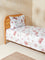 Westside Home Dusty Pink Single Bed Flat Sheet and Pillowcase Set