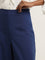 Wardrobe Blue Flared High-Rise Trousers