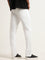 Nuon White Straight Fit Mid Rise Jeans