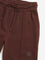 Y&F Kids Dark Brown Mid Rise Shorts