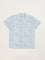 Y&F Kids Blue Zebra Print Shirt