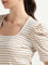 Wardrobe Off-White Striped Top