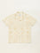 HOP Kids Beige Embroidered Shirt