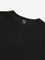 Y&F Kids Black Ribbed T-Shirt