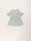 Utsa Kids Blue Foliage Printed A-Line Cotton Dress (2 - 8yrs)