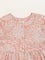 Utsa Kids Dull Pink Floral Design A-Line Cotton Dress (2 - 8yrs)