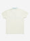 Y&F Kids Off-White Text Print Collared Cotton T-Shirt