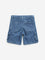 HOP Kids Blue Mid-Rise Denim Shorts