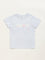 Y&F Kids Light Blue Text Design T-Shirt