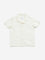 HOP Kids Off-White Embroidered Cotton Shirt