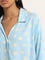 Bombay Paisley Blue Floral Printed Shirt