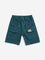 HOP Kids Teal Mid-Rise Cargo-Style Denim Shorts