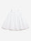 HOP Baby White Empire Line Floral Embroidered Cotton Dress