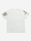 Y&F Kids Off-White Text Printed Cotton T-Shirt