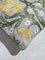 Westside Home Dark Green Floral Design Cushion Cover