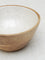 Westside Home White Enamel Wooden Bowl - Small