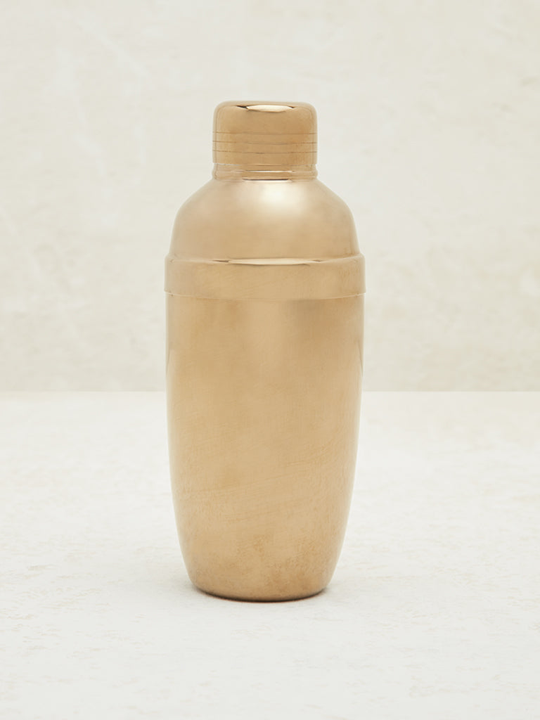 Westside Home Dull Gold Cocktail Shaker