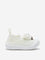 Yellow Light Beige Bear Applique Slip-On Shoes