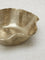 Westside Home Gold Ridged Small Metal Bowl