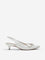 LUNA BLU White Bow-Detailed Slingback Shoes