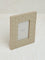 Westside Home Beige Marble Etched Photo Frame