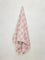 Westside Home Pink Checkered Design Bath Towel