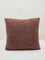 Westside Home Burgundy Woven-Textured Cushion Cover