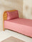 Westside Home Dusty Rose Single Bed Flat Sheet and Pillowcase Set