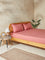 Westside Home Dusty Rose Double Bed Flat Sheet and Pillowcase Set