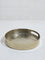 Westside Home Dull Gold Etched Metal Serving Tray