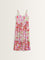 Bombay Paisley Multicolour Floral Pattern Tiered Dress