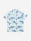 HOP Kids Light Blue Whale Printed Shirt