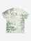 Y&F Kids Sage Tie-Dye Printed Cotton T-Shirt