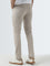 WES Casuals Beige Mid - Rise Slim - Fit Jeans