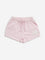 HOP Kids Pink Text Design Mid-Rise Shorts