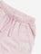 HOP Kids Pink Text Design Mid-Rise Shorts