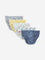 Y&F Kids Multicolour Printed Cotton Briefs - Pack of 5