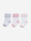 HOP Baby White Polka Dotted Socks - Pack of 3