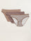 Wunderlove Light Taupe Cotton Blend Briefs - Pack of 3