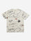 Y&F Kids Beige Text Printed Cotton T-Shirt