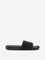 SOLEPLAY Black Knit-Textured Slides